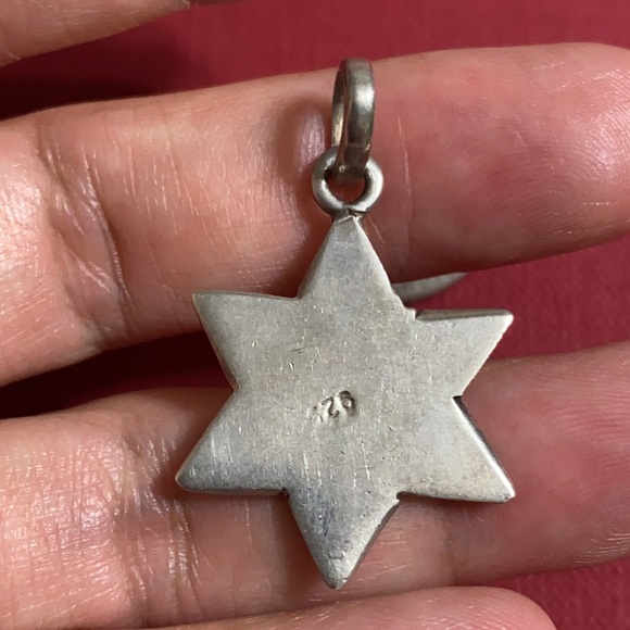🖤VTG💕Sterling Sun ☀️ n star ⭐️ pendant - Picture 5 of 6